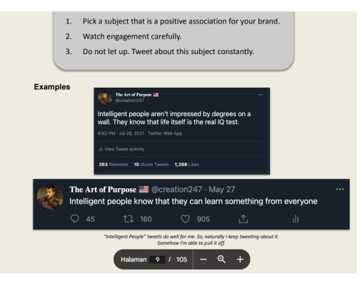 Ebook 101 Teknik Menulis Tweet Magic